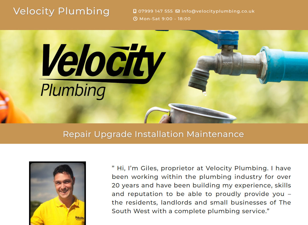 Velocity Plumbing